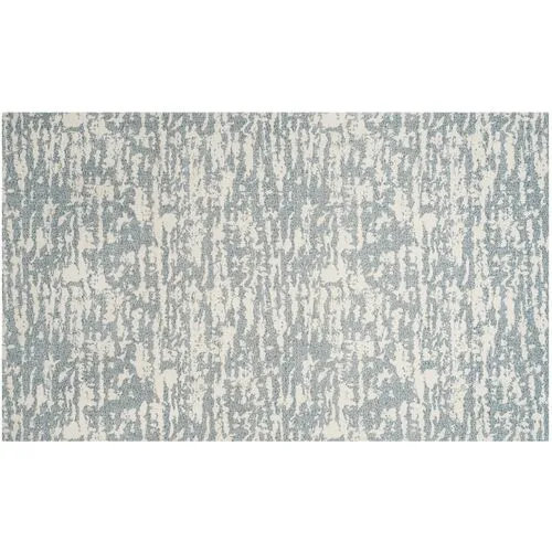 Sean Flat-Weave Rug - Ivory/Blue - Blue