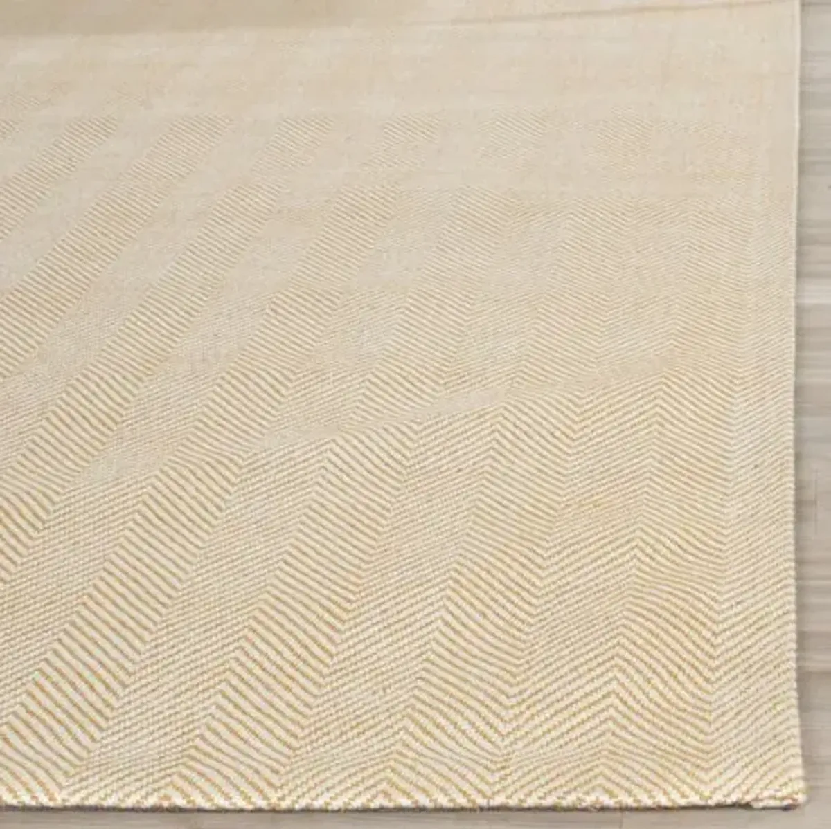 Lester Flat-Weave Rug - Beige - Beige