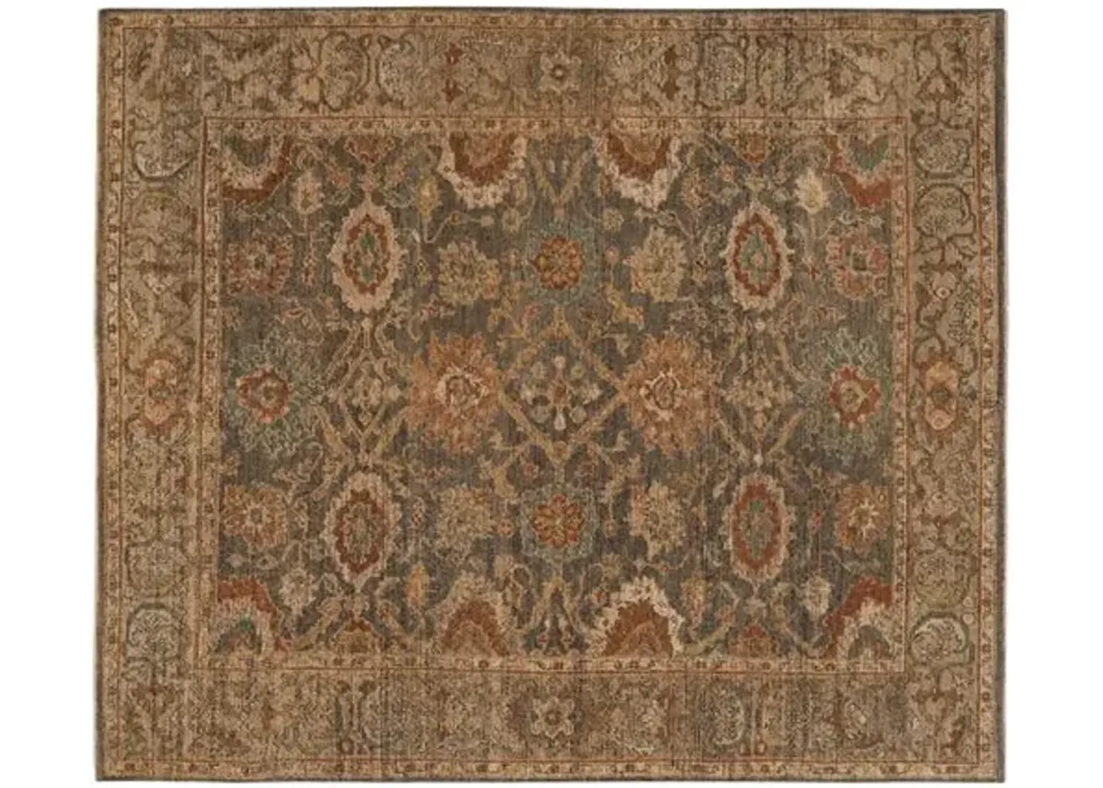 Lana New Zealand Wool Rug - Gold - Brown - Brown