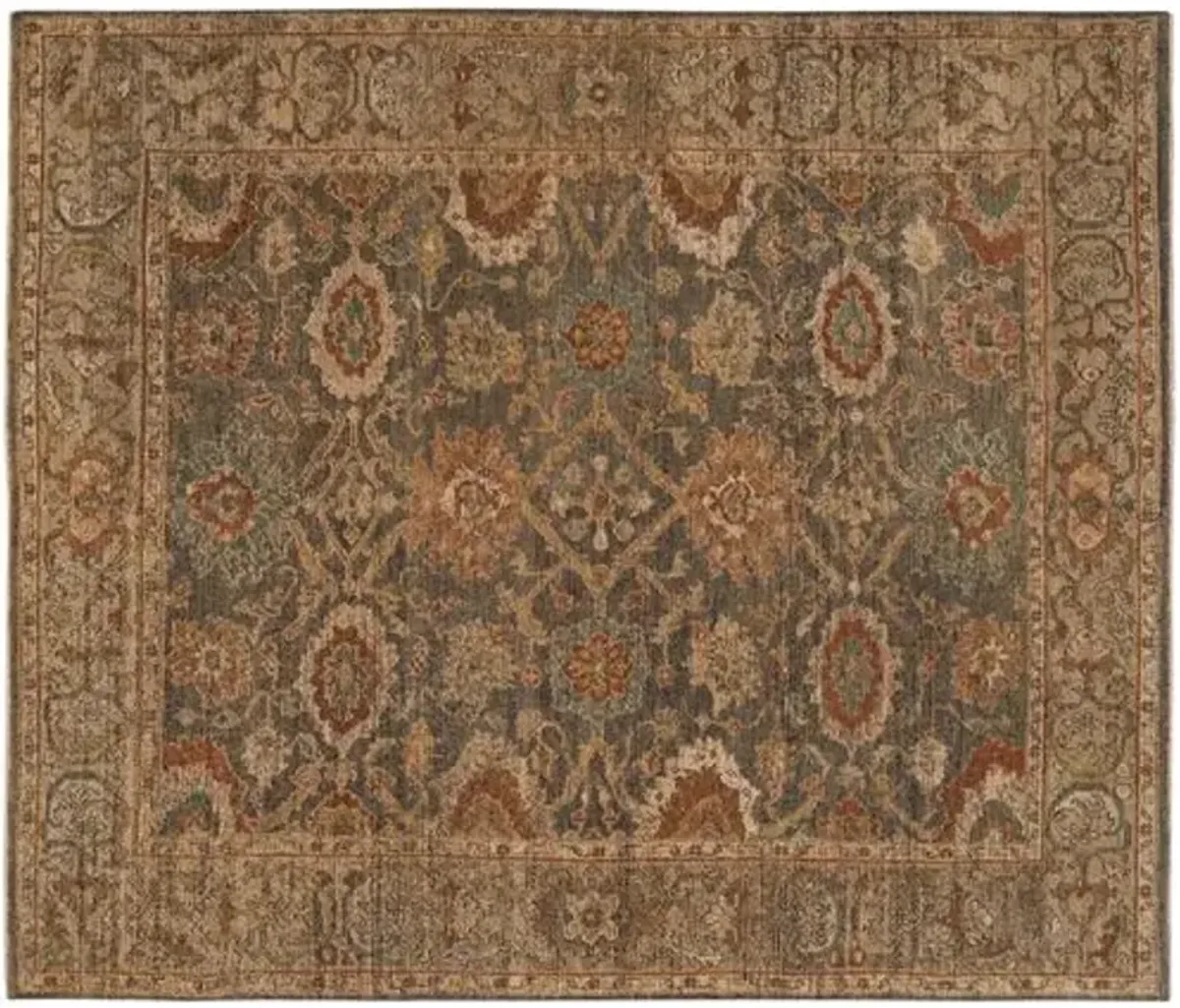 Lana New Zealand Wool Rug - Gold - Brown - Brown