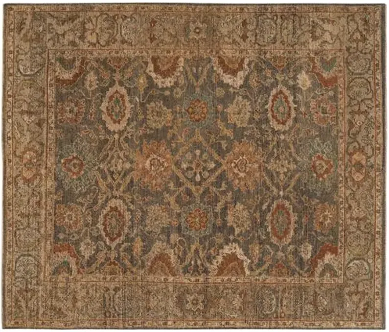 Lana New Zealand Wool Rug - Gold - Brown - Brown