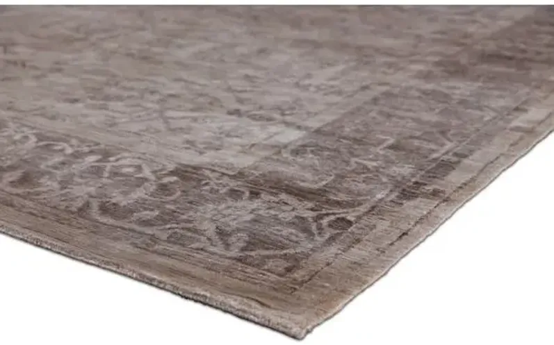 Boreas Silk Rug - Beige - Exquisite Rugs - Beige