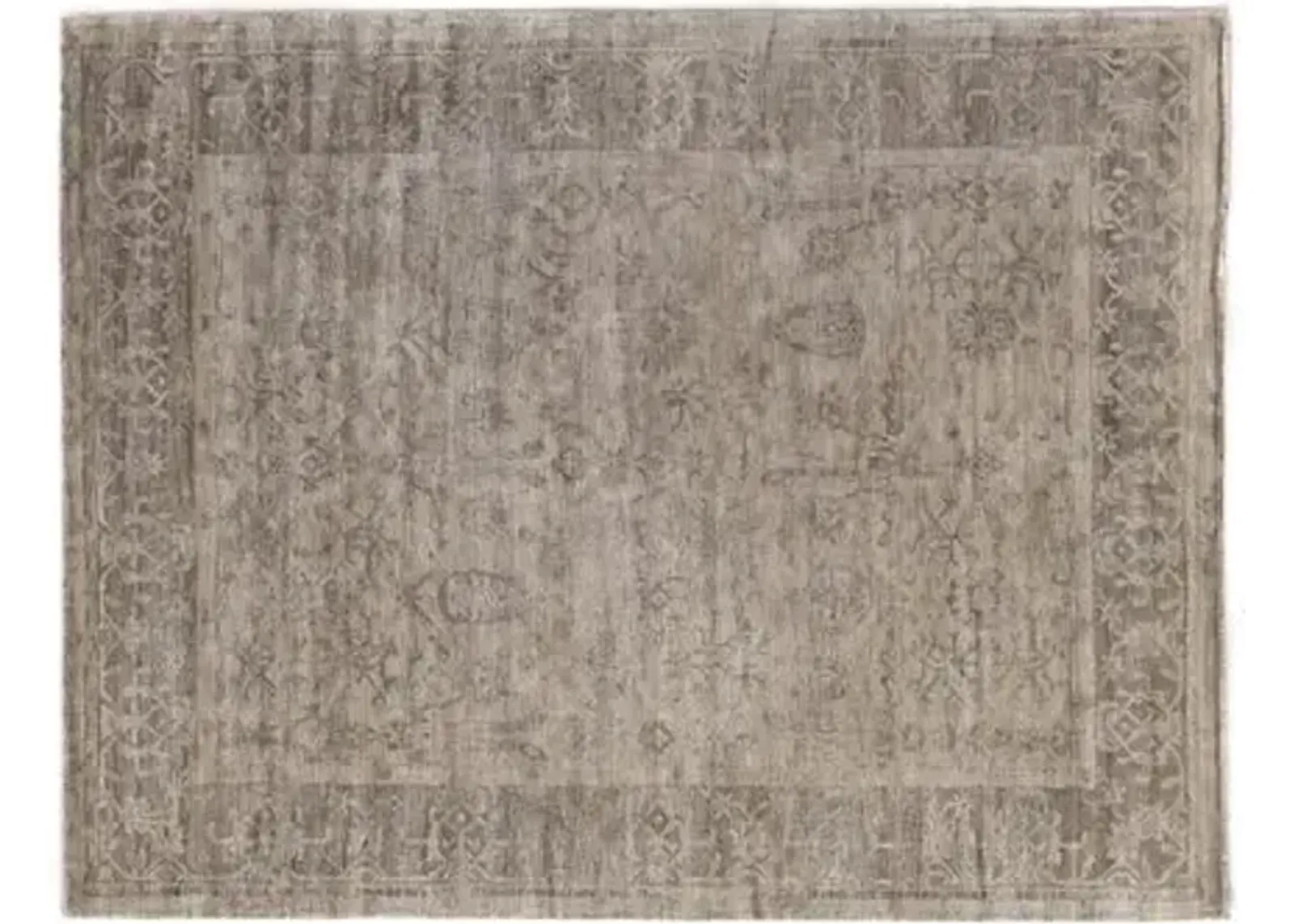 Boreas Silk Rug - Beige - Exquisite Rugs - Beige