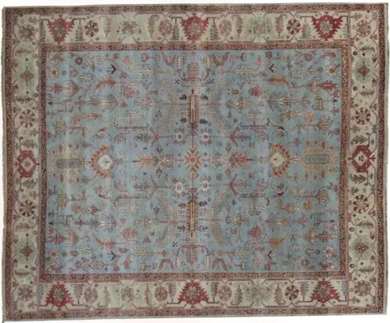 Cerus Rug - Light Blue/Ivory - Exquisite Rugs - Blue