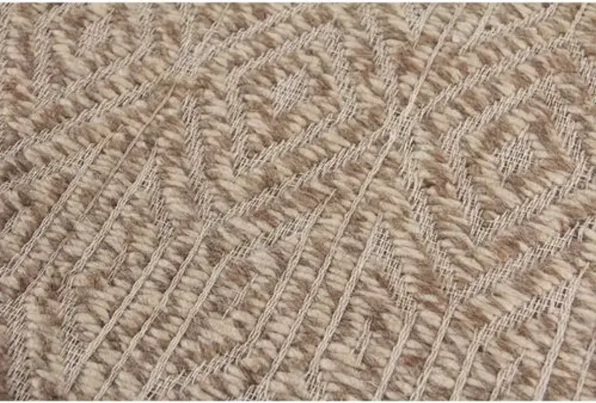 Dinlas Rug - Beige/Ivory - Exquisite Rugs - Brown - Brown