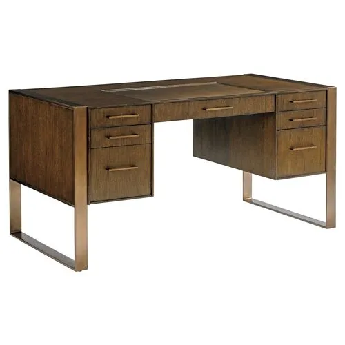 Structure Writing Desk - Mocha - Brown