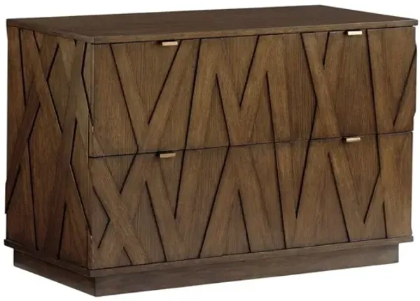 Prism File Cabinet, Mocha