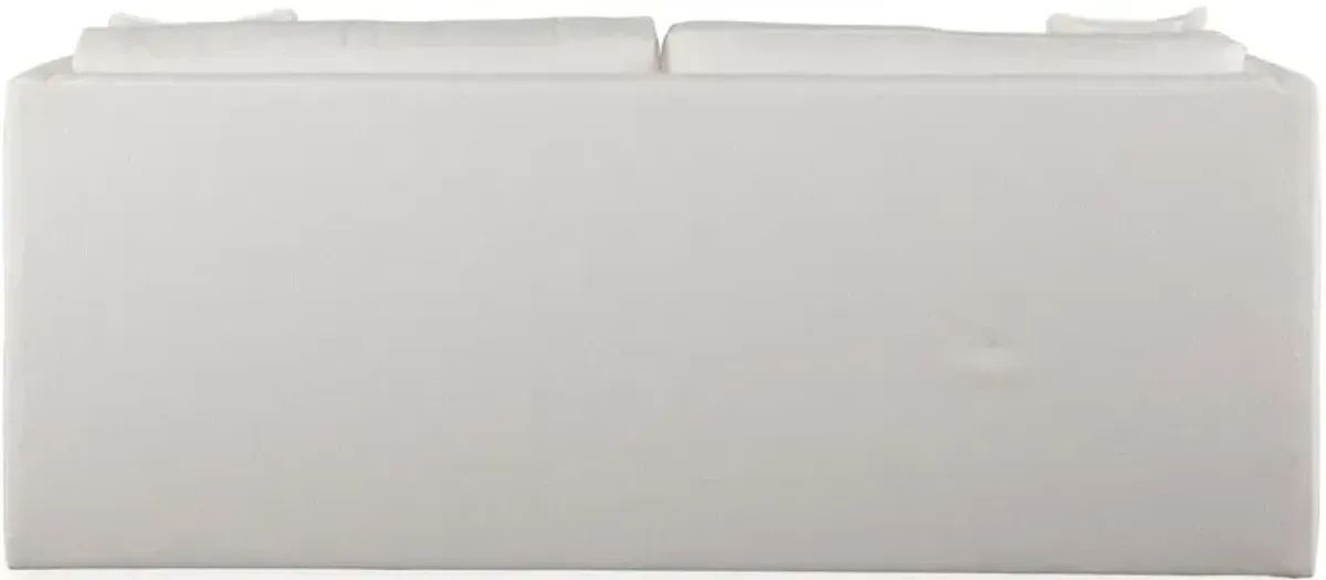 Landry 63" Loveseat, White Crypton Crypton