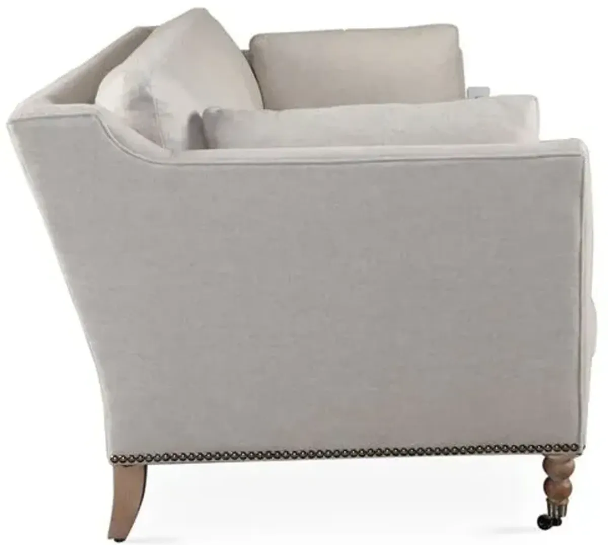 Margot 90" Linen-Blend Sofa