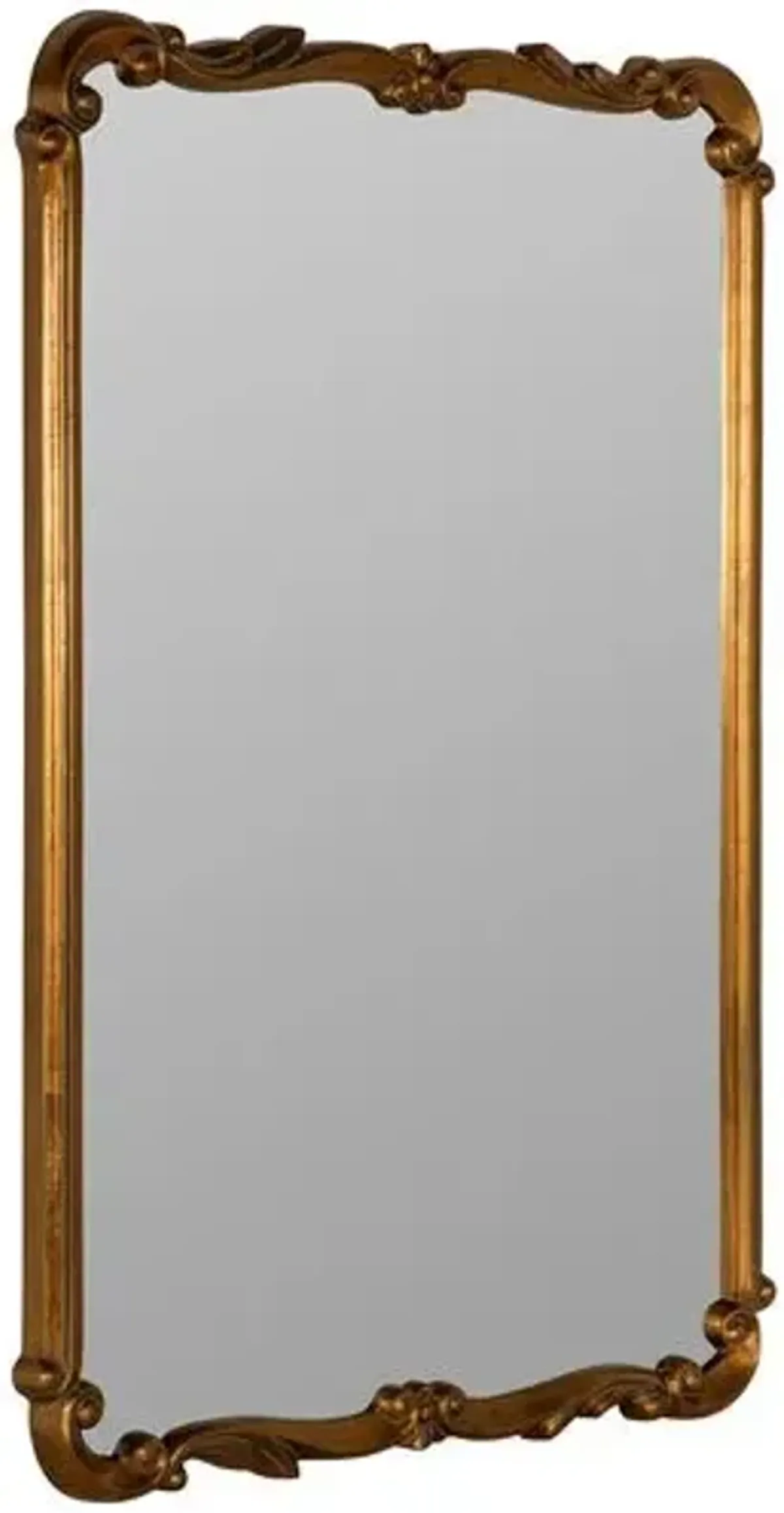 Toulouse Wall Mirror - Antiqued Gold