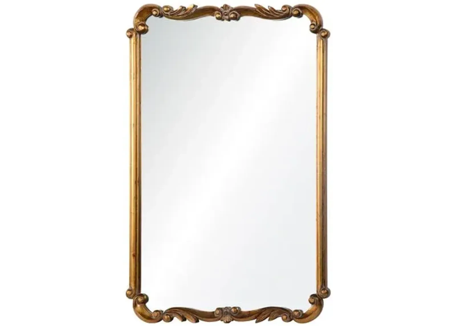 Toulouse Wall Mirror - Antiqued Gold