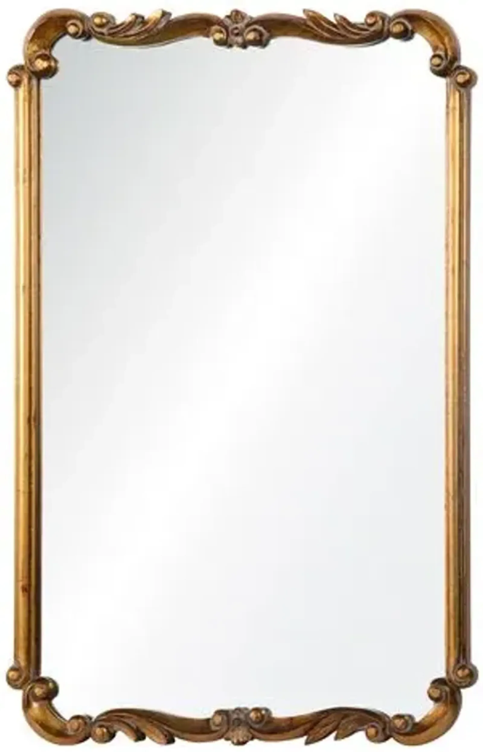 Toulouse Wall Mirror - Antiqued Gold