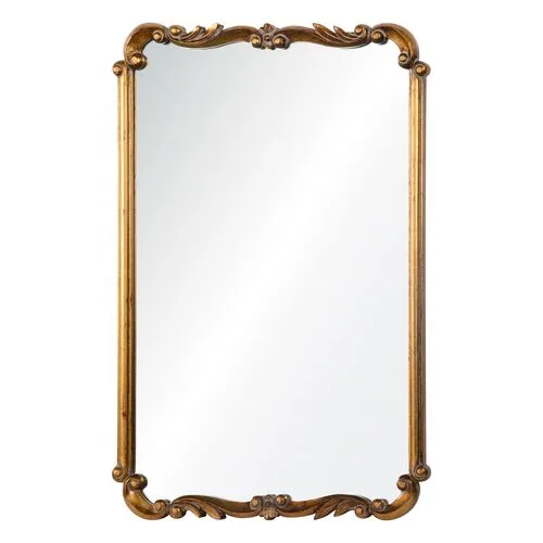 Toulouse Wall Mirror - Antiqued Gold