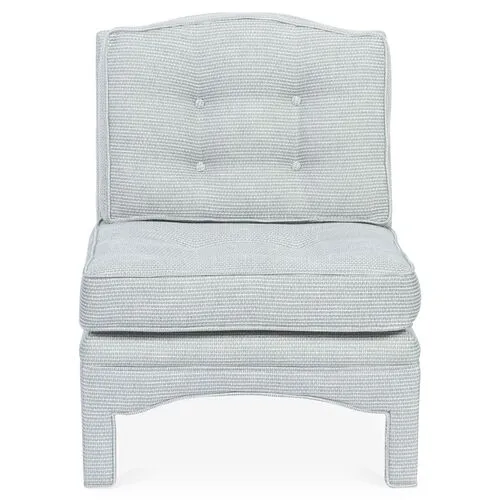 Julien Slipper Chair - Gray