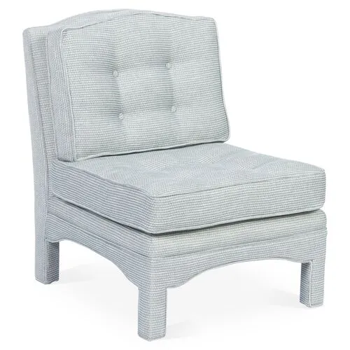 Julien Slipper Chair - Gray