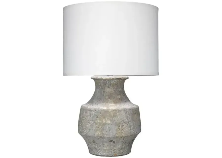 Masonry Table Lamp - Gray/White - Jamie Young Co.