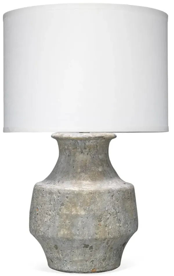 Masonry Table Lamp - Gray/White - Jamie Young Co.