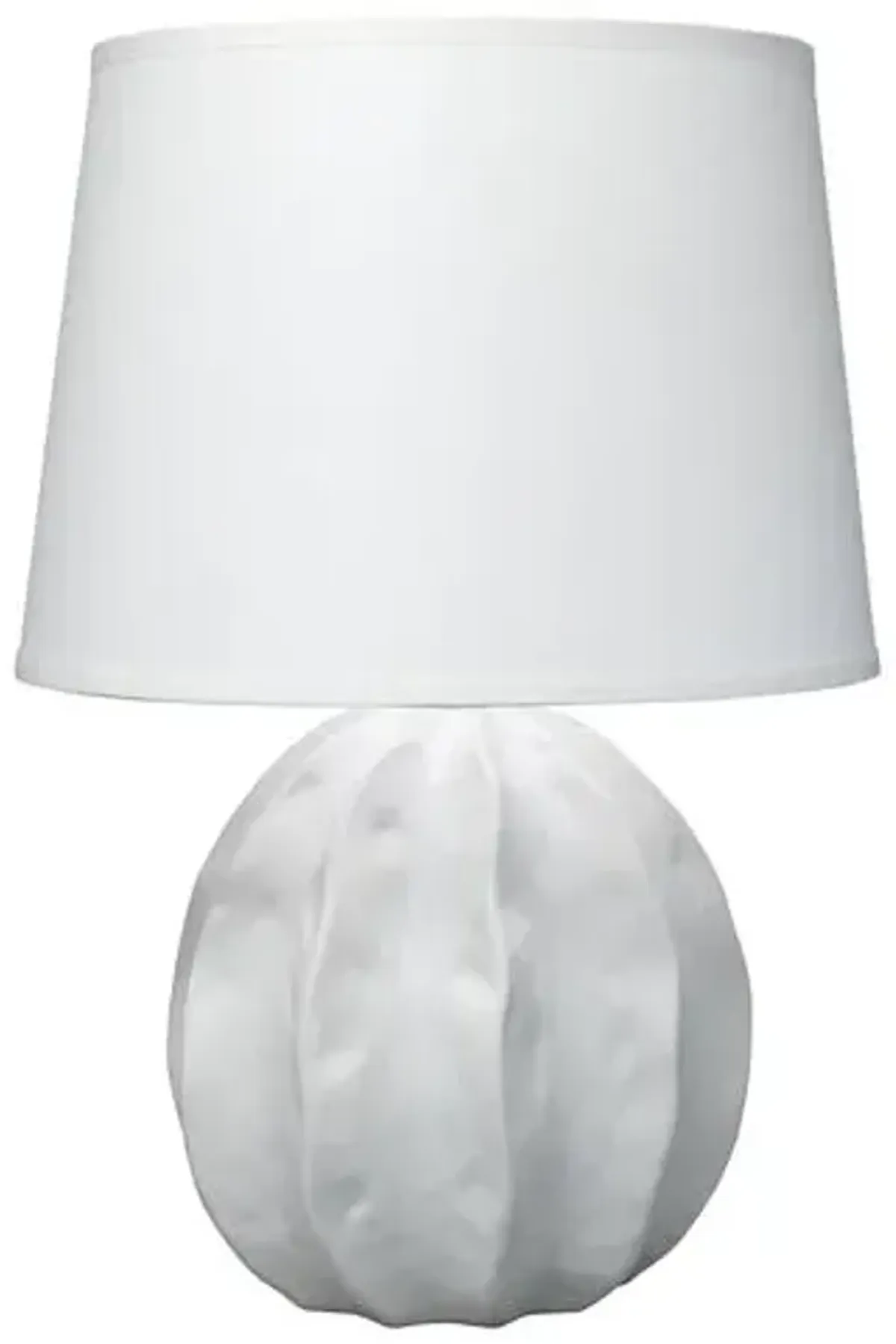 Urchin Table Lamp - Matte White - Jamie Young Co.