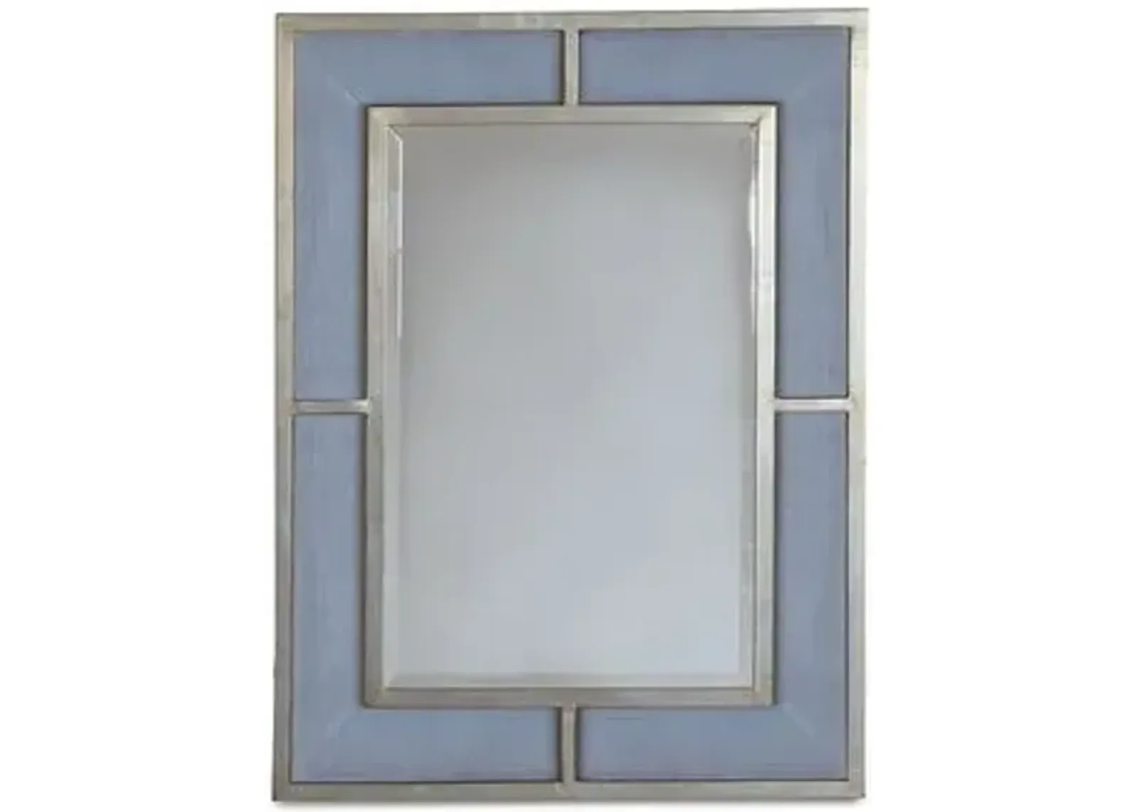 Bedford Wall Mirror - Blue/Silver - Port 68