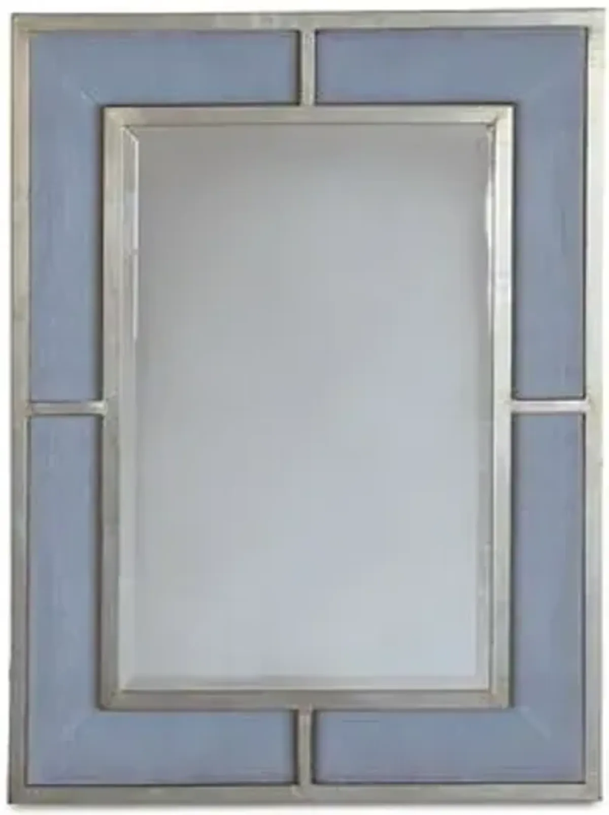 Bedford Wall Mirror - Blue/Silver - Port 68