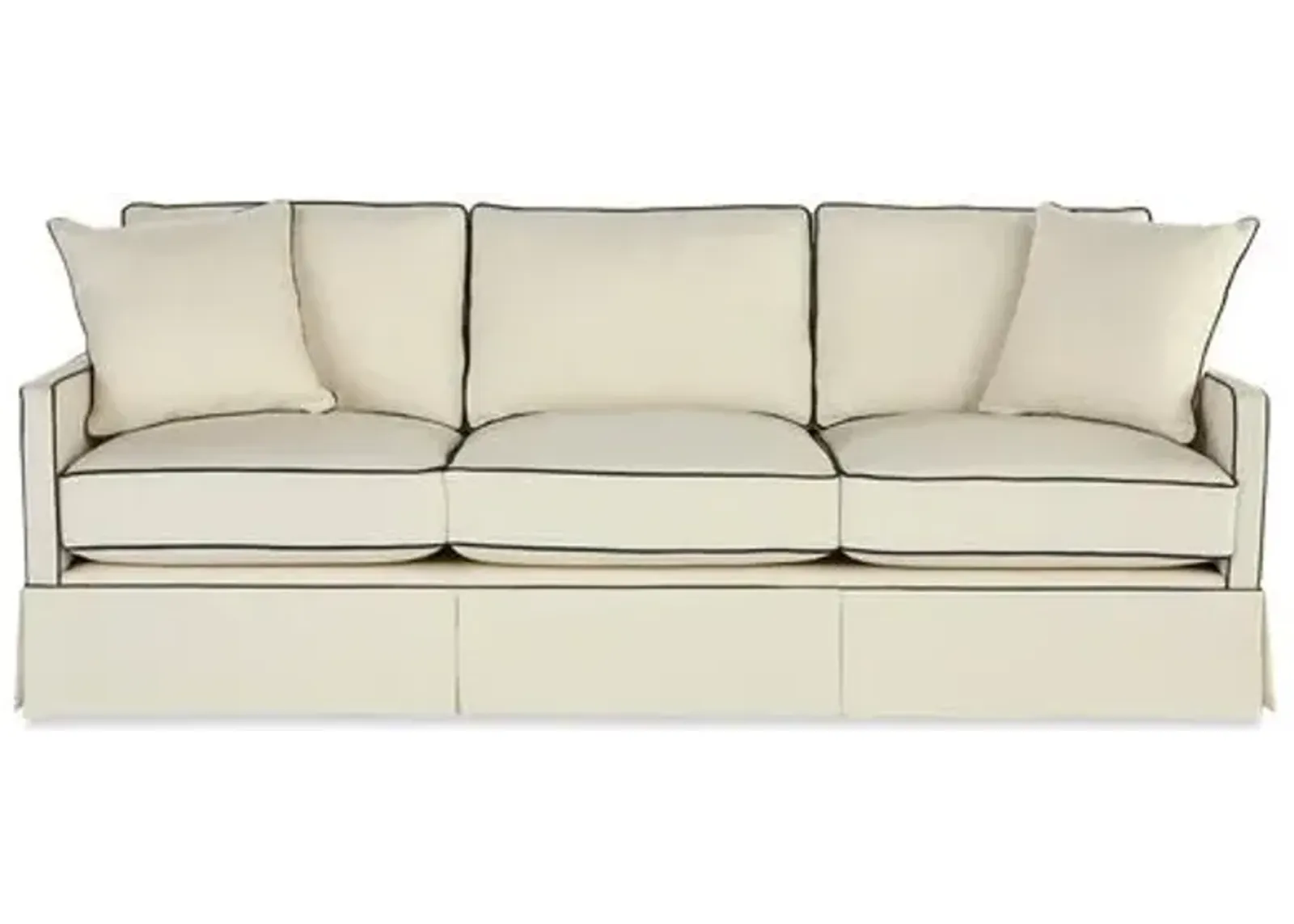 Auburn Sofa - Cream Crypton - Miles Talbott - Handcrafted