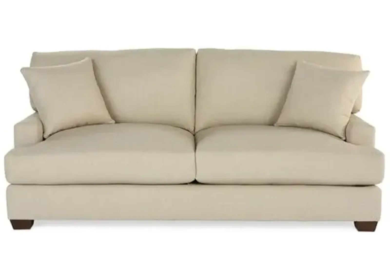 Logan Sleeper Sofa - Natural Crypton - Miles Talbott - Handcrafted