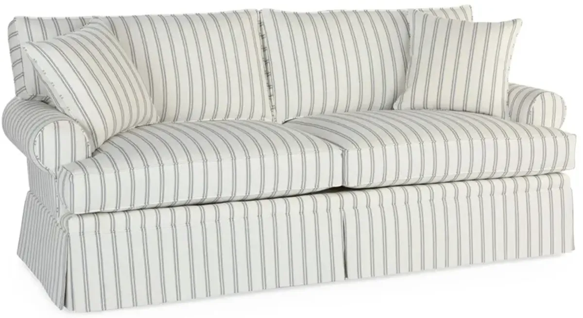 Maya Sofa, Stripe Sunbrella