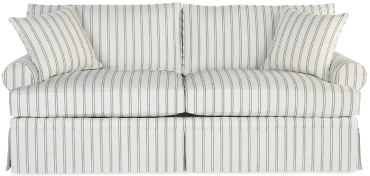 Maya Sofa, Stripe Sunbrella