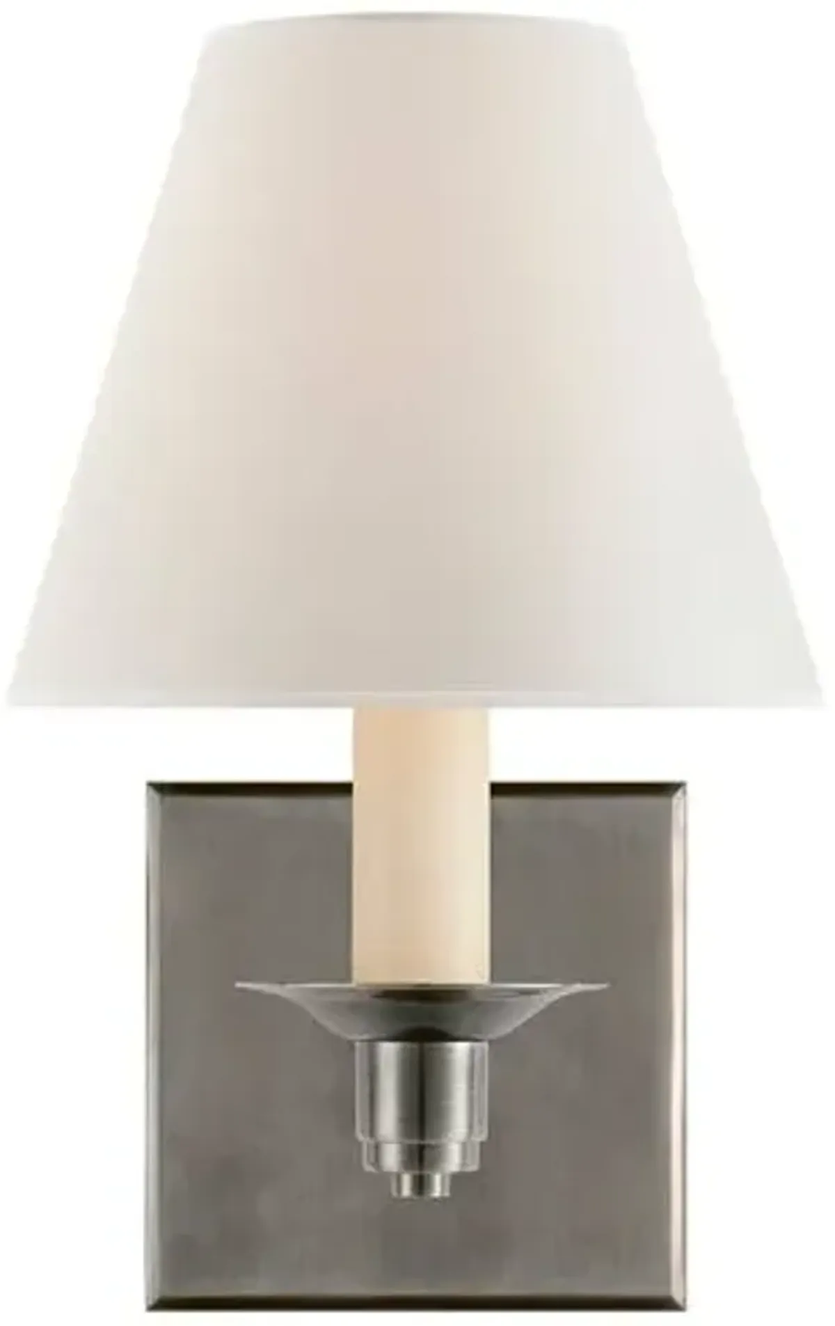 Ralph Lauren Home - Visual Comfort - Evans Single-Arm Sconce - Silver