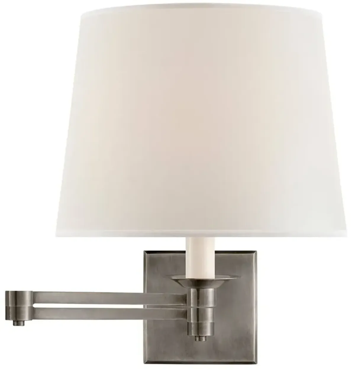 Ralph Lauren Home - Visual Comfort - Evans Swing-Arm Sconce - Silver