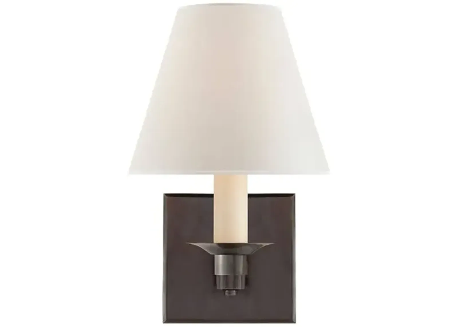 Ralph Lauren Home - Visual Comfort - Evans Single-Arm Sconce - Black