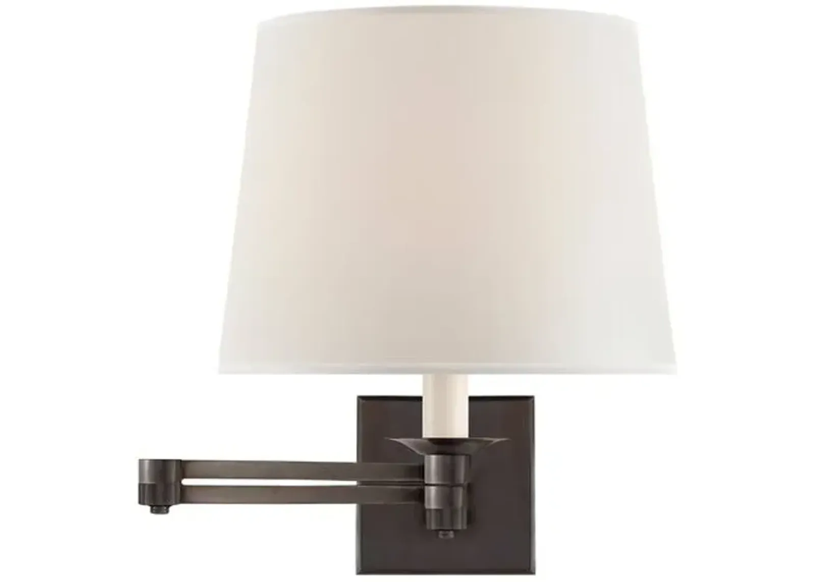 Ralph Lauren Home - Visual Comfort - Evans Swing-Arm Sconce - Black