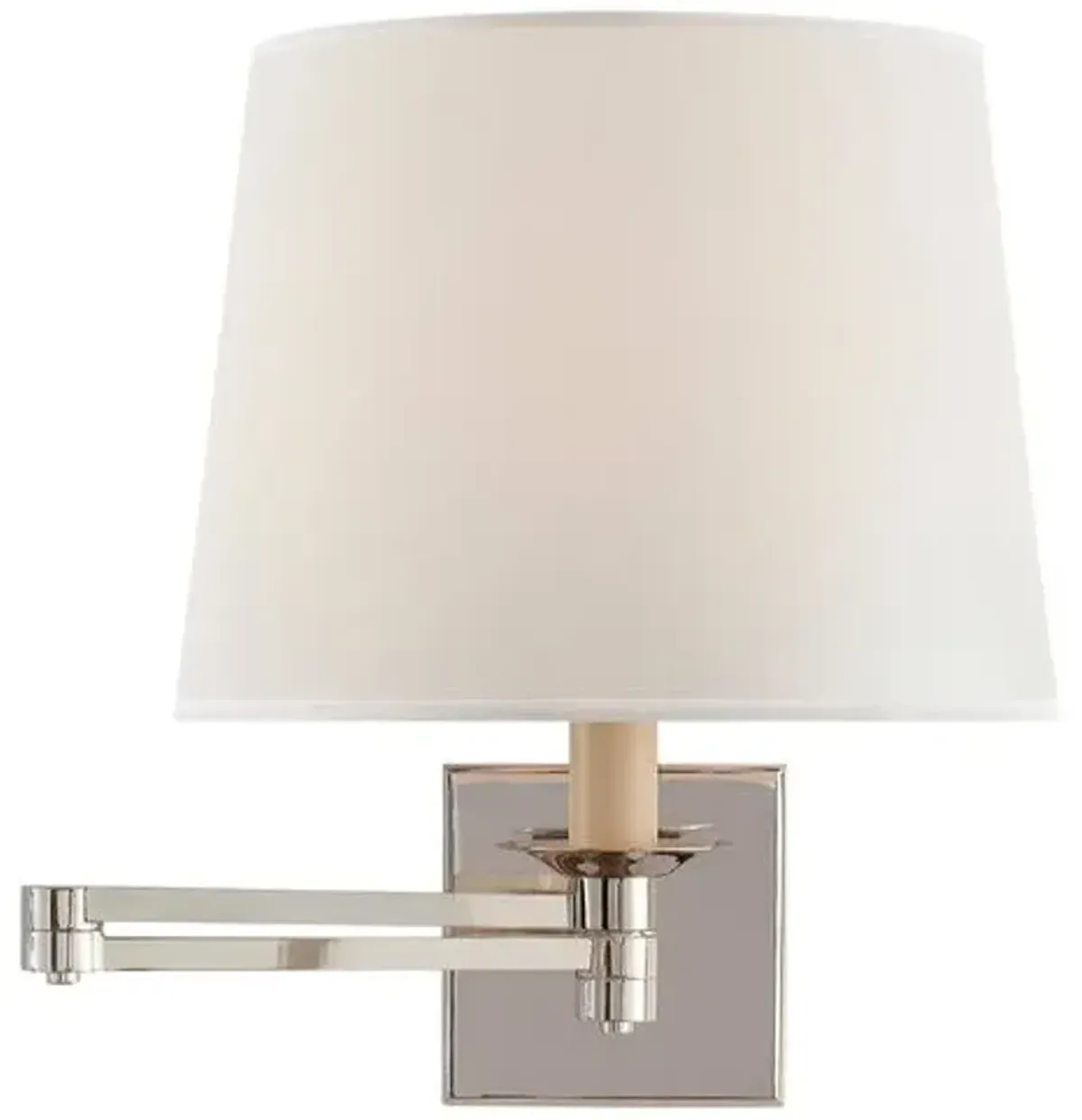 Ralph Lauren Home - Visual Comfort - Evans Swing-Arm Sconce - Silver