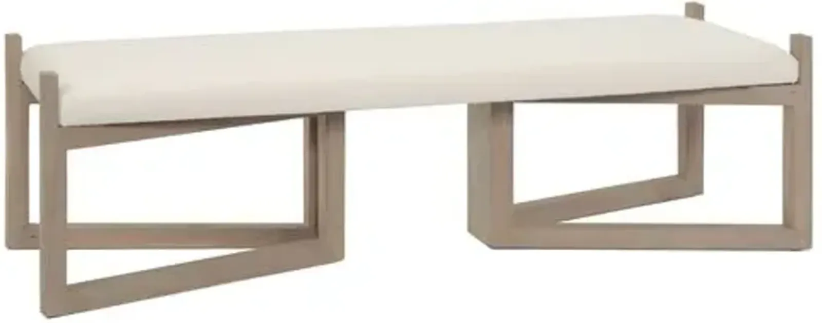 Bower Bench - Ivory Linen - Community