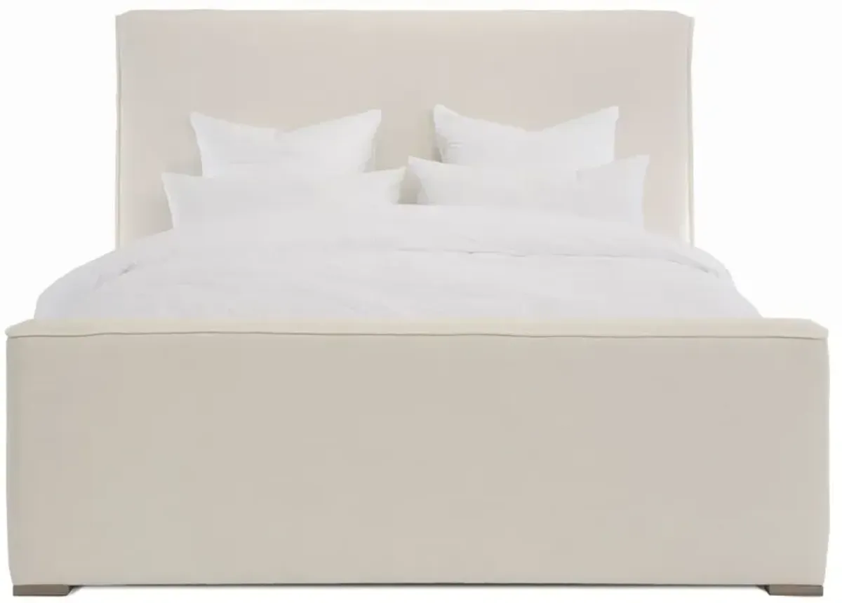 Verona Bed, Ivory Linen