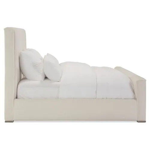 Verona Bed - Ivory Linen - Community