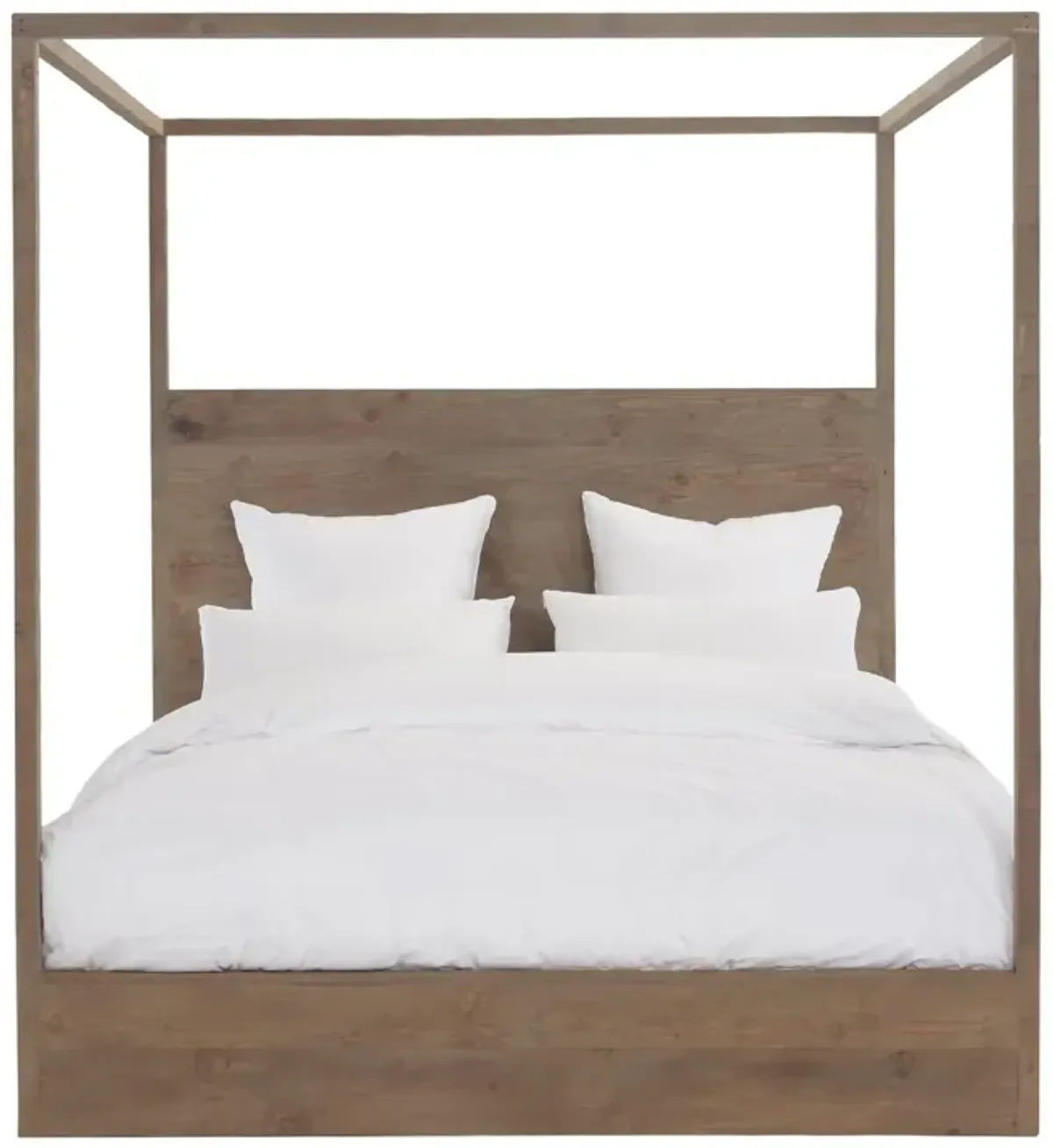 Latrobe Canopy Bed, Natural