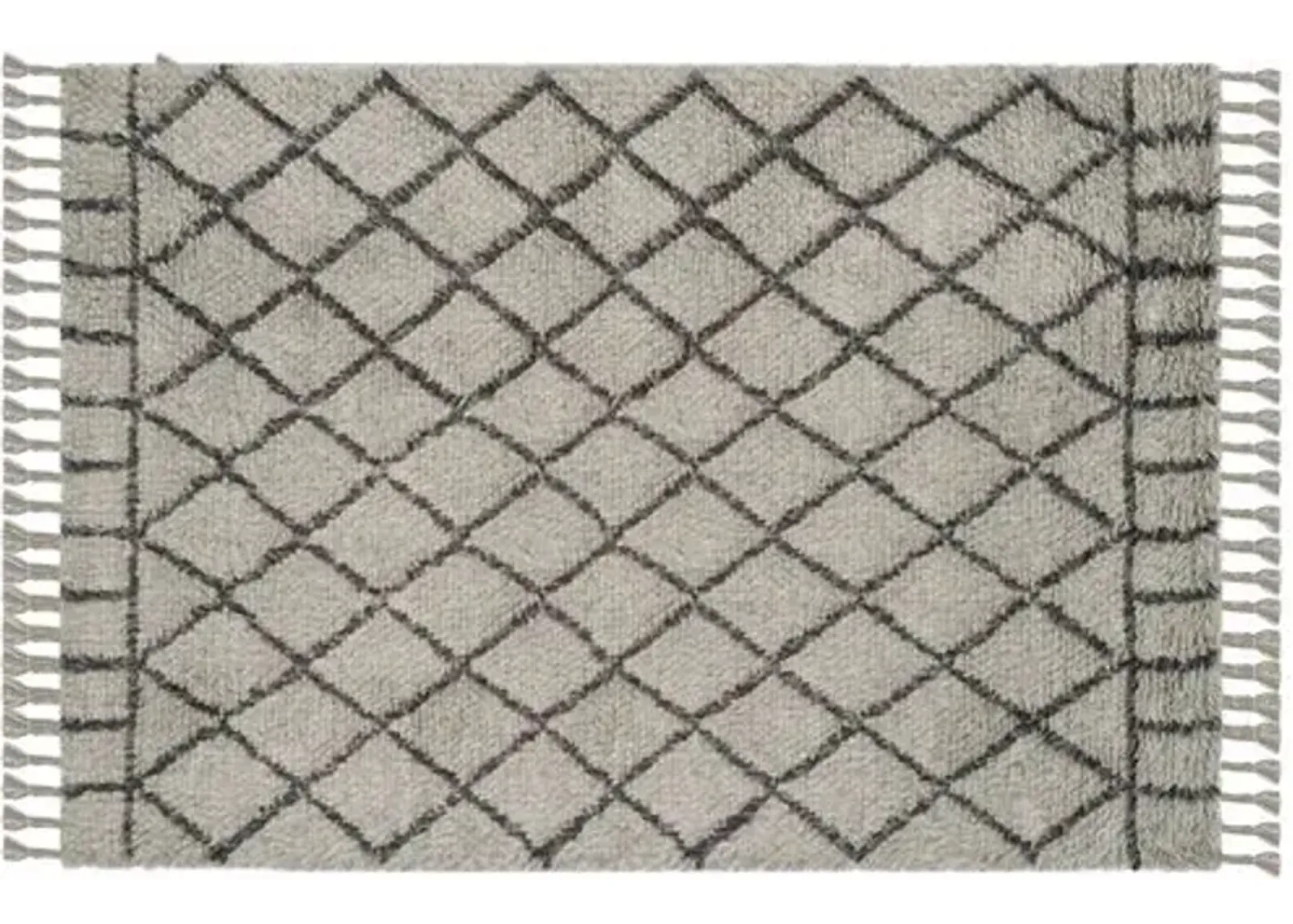 Dimon Rug - Gray/Dark Gray - Gray