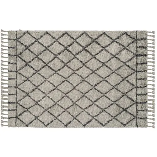 Dimon Rug - Gray/Dark Gray - Gray