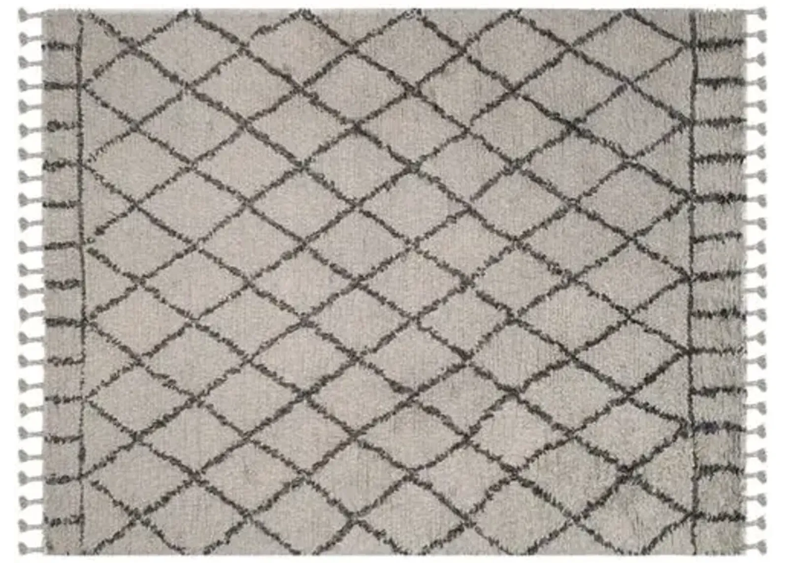 Dimon Rug - Gray/Dark Gray - Gray