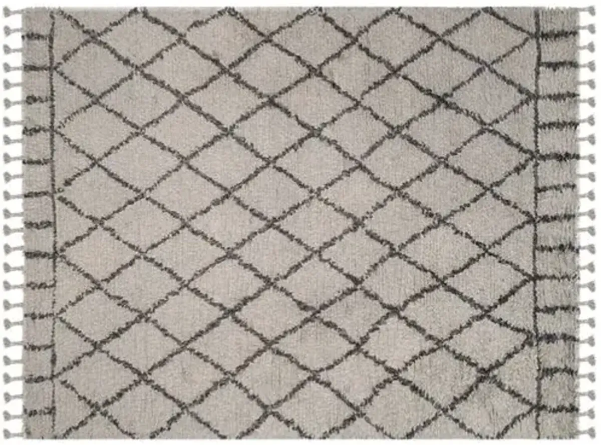 Dimon Rug - Gray/Dark Gray - Gray