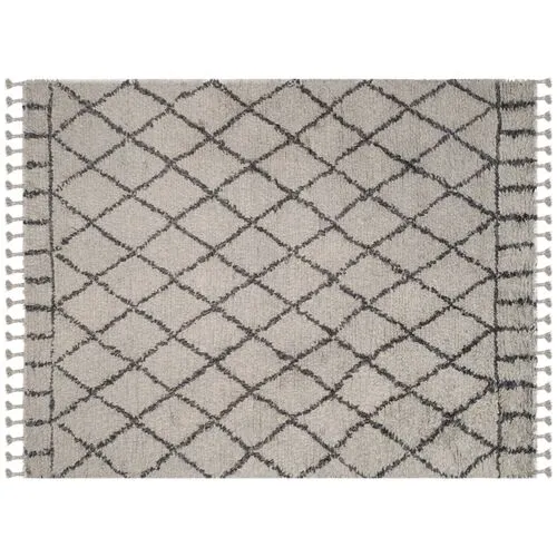 Dimon Rug - Gray/Dark Gray - Gray