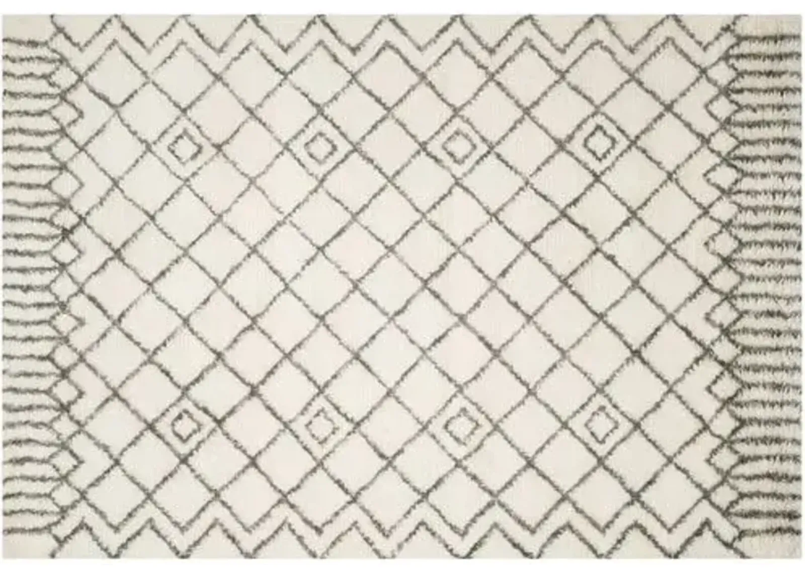 Garrabrant Rug - Ivory/Gray - Ivory