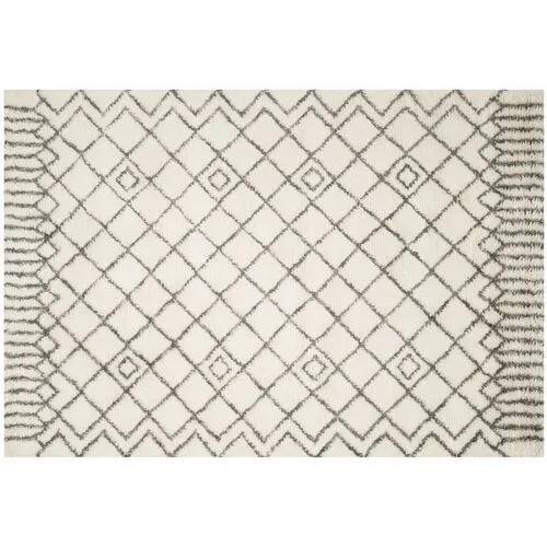 Garrabrant Rug - Ivory/Gray - Ivory