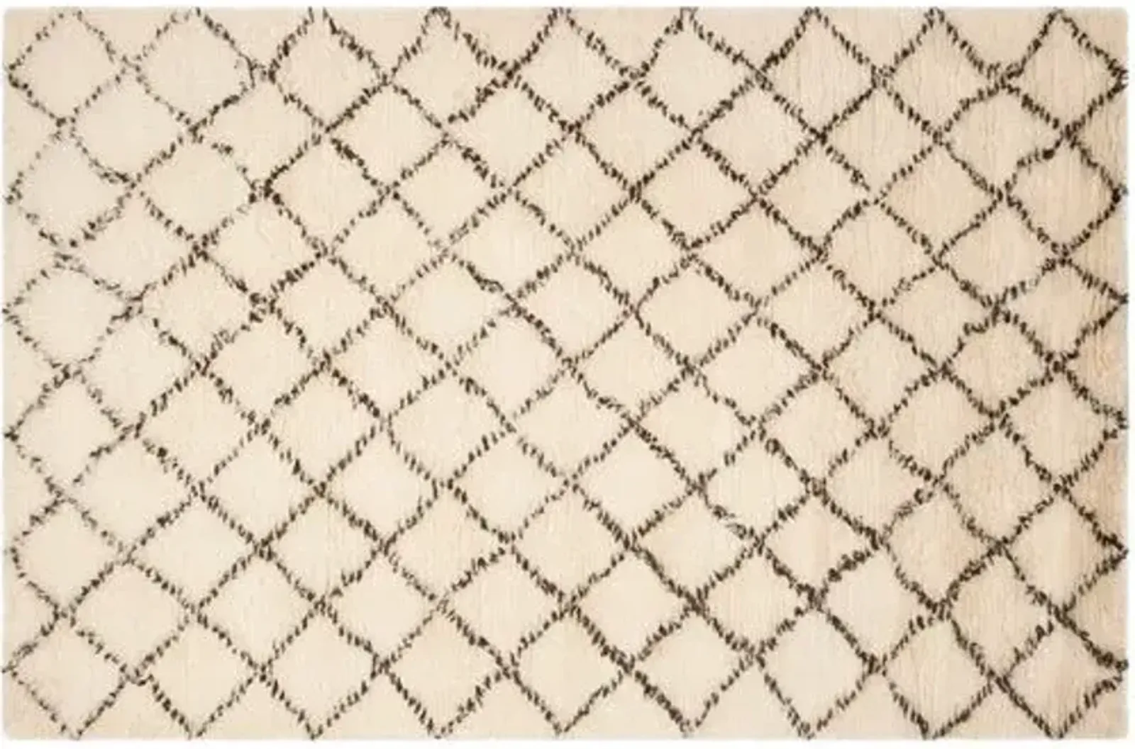 Humboldt Rug - Ivory/Dark Brown - Beige - Beige