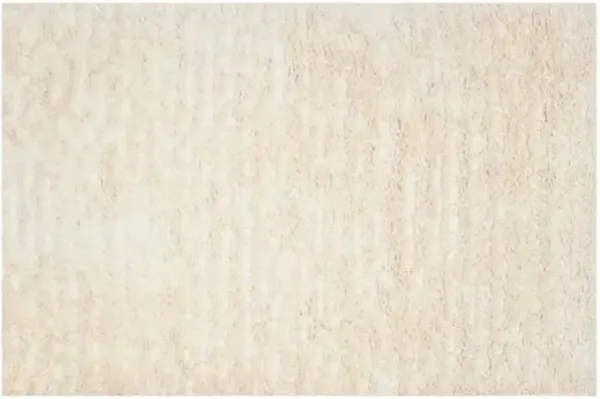 Larch Shag Rug - Ivory - White - White