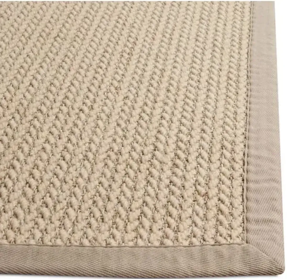 Wall Sisal Rug - Light Gray - Beige - Beige