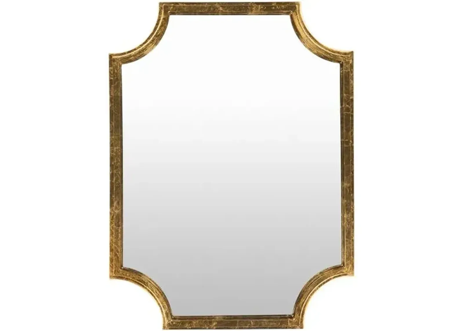 Josie 29x40 Wall Mirror - Gold