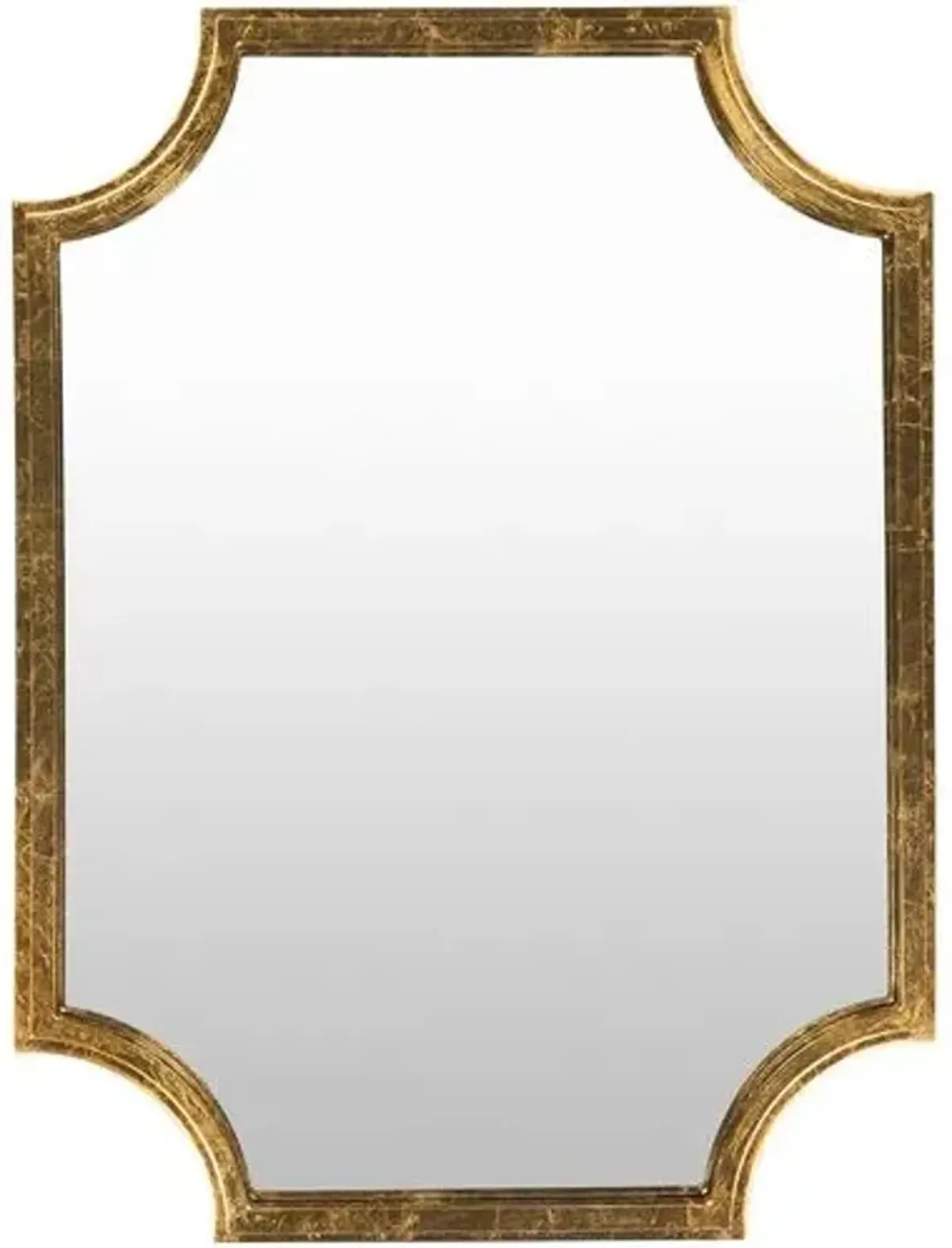 Josie 29x40 Wall Mirror - Gold