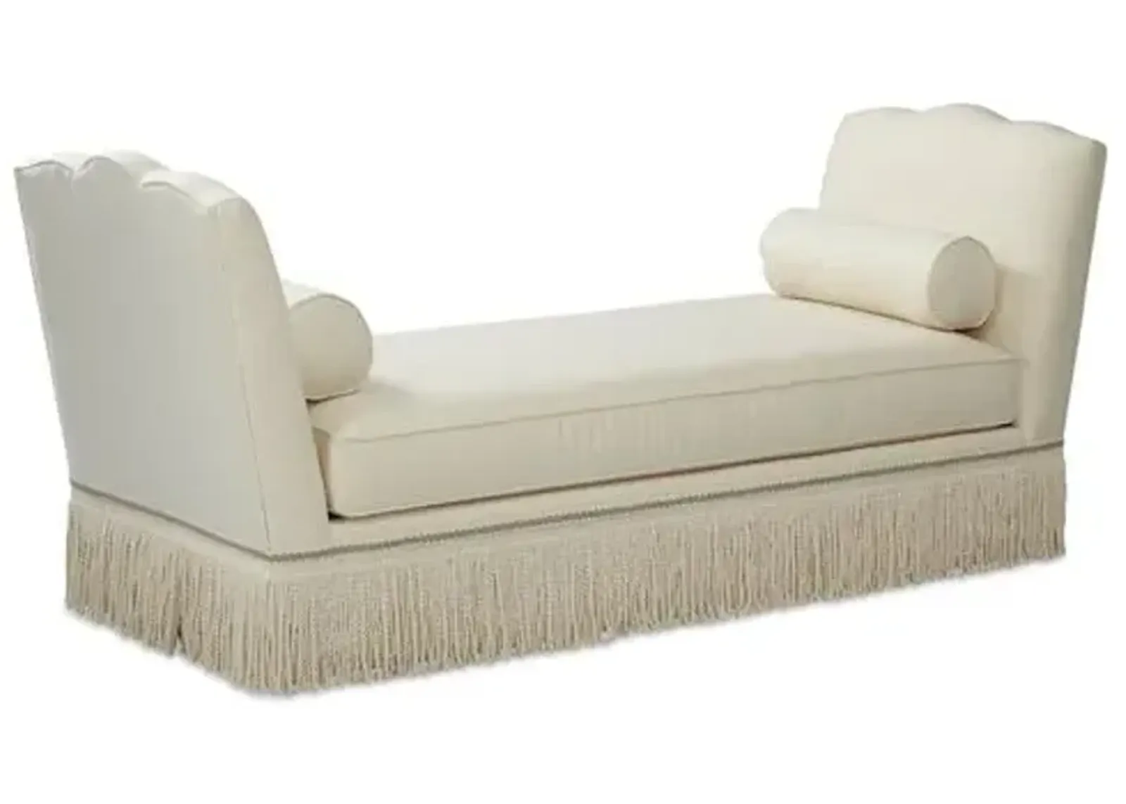 Cheshire Daybed - Cream Linen - Beige - Comfortable, Sturdy